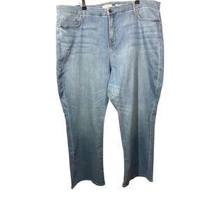 JEN 7/7FAM Women's Slim Bootcut High Waist Sculpting Denim Jeans Blue Size 24